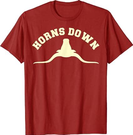 Horns Down Shirt - Rock the Anti-Longhorn Attire!